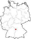 Karte Ansbach, Mittelfranken